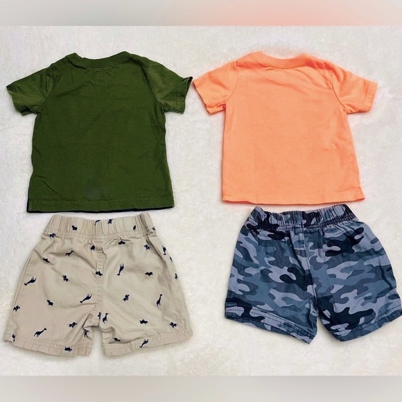 Summer Safari Dino Bundle (2 Tees & 2 pairs of Shorts) - Picture 2 of 2